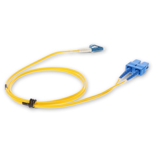 AddOn Networks ADD-SC-LC-0-5M9SMF InfiniBand/fibre optic cable 19.7" (0.5 m) OFNR Yellow