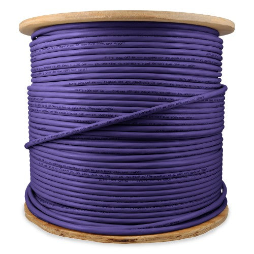 AddOn Networks ADD-CAT6ABULK1K-PE networking cable Purple 11999.6" (304.8 m) Cat6a U/UTP (UTP)