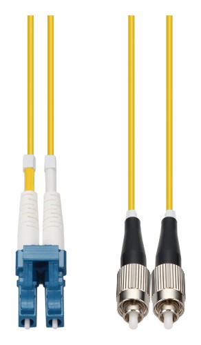 AddOn Networks ADD-LC-FC-0-5M9SMF InfiniBand/fibre optic cable 19.7" (0.5 m) LCD 2x FC OFNP Yellow
