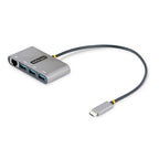 StarTech.com HB30C3A1GEA2 laptop dock/port replicator Wired USB 3.2 Gen 1 (3.1 Gen 1) Type-C Gray