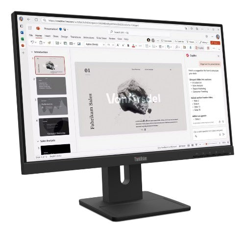 Lenovo ThinkVision E22-40 computer monitor 21.5" 1920 x 1080 pixels Full HD LED Black