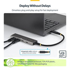 StarTech.com 309B-USBC-HUB interface hub USB 3.2 Gen 2 (3.1 Gen 2) Type-C 10000 Mbit/s Gray