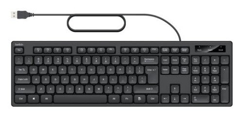 Belkin BBZ014TT keyboard Mouse included Universal USB AZERTY English Black