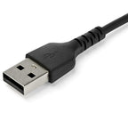 StarTech.com RUSB2AC2MB USB cable USB 2.0 78.7" (2 m) USB A USB C 0.48 Gbit/s 60 W Black