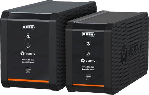 Vertiv PowerUPS 200 Essential PSA6E-1000LVT uninterruptible power supply (UPS) Line-Interactive 1 kVA 550 W 6 AC outlet(s)