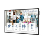 Sharp M431-IR signage display Digital signage flat panel 43" LCD Wi-Fi 500 cd/m² Black Touchscreen 24/7
