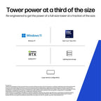 HP Z2 SFF G1i Wolf Pro Security Edition Intel Core Ultra 9 285K 32 GB DDR5-SDRAM 1 TB SSD NVIDIA RTX 2000 Ada Windows 11 Pro Workstation AI Workstation, AI PC Black