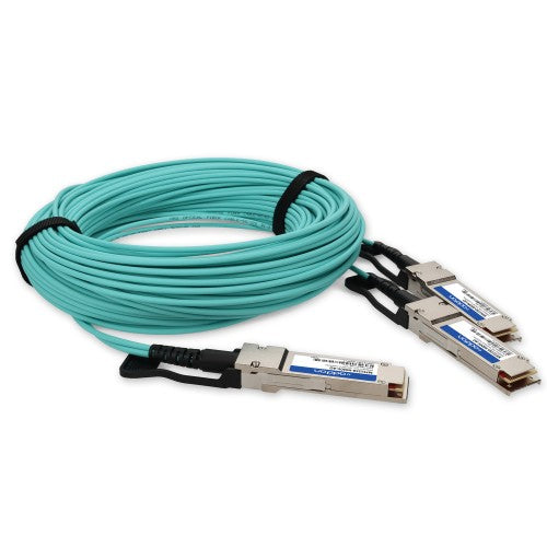 AddOn Networks MFS1S50-H020V-AO InfiniBand/fibre optic cable 787.4" (20 m) QSFP56 AOC Aqua color