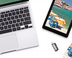 SanDisk SDDDC2-256G-A46 USB flash drive 256 GB USB Type-A / USB Type-C 3.2 Gen 1 (3.1 Gen 1) Gray, Silver