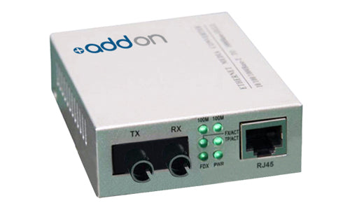 AddOn Networks ADD-FMC-FX-ST network media converter 100 Mbit/s 1310 nm Multi-mode Gray