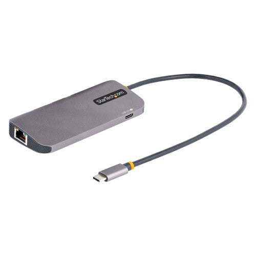 StarTech.com 127B-USBC-MULTIPORT laptop dock/port replicator Wired USB 3.2 Gen 1 (3.1 Gen 1) Type-C Gray