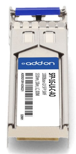 AddOn Networks SFP-1G-LX-C-AO network transceiver module Fiber optic 1000 Mbit/s 1310 nm