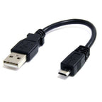 StarTech.com UUSBHAUB6IN USB cable 6" (0.152 m) USB A Micro-USB B 0.48 Gbit/s Black