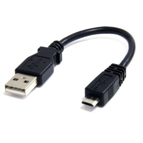 StarTech.com UUSBHAUB6IN USB cable 6" (0.152 m) USB A Micro-USB B 0.48 Gbit/s Black