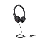 Yealink UH35 Dual Teams USB-C/A Headset Wired Head-band Calls/Music USB Type-C / USB Type-A Black
