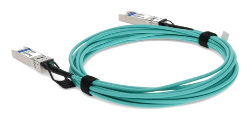 AddOn Networks ADD-SCISPA-AOC7M InfiniBand/fibre optic cable 275.6" (7 m) SFP+ AOC Aqua color, Stainless steel
