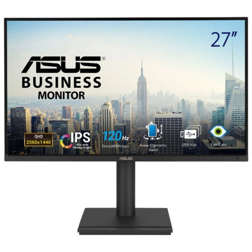 ASUS BE27AQG computer monitor 27" 2560 x 1440 pixels Quad HD LCD Black