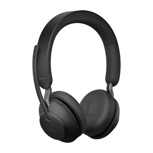 Jabra Evolve2 65 Headset Wireless Head-band Office/Call center USB Type-C Bluetooth Charging stand