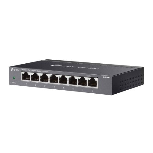 TP-Link Omada DS108G network switch Unmanaged Gigabit Ethernet (10/100/1000) Black