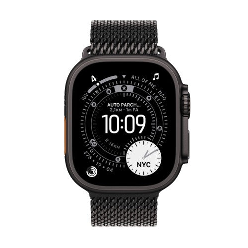 Apple Watch Ultra 3 OLED 49 mm Digital 422 x 514 pixels Touchscreen 5G Black Wi-Fi GPS (satellite)
