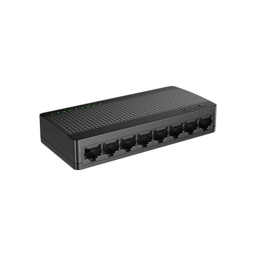 Tenda SG108M network switch Unmanaged Gigabit Ethernet (10/100/1000) Black