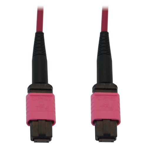 Tripp Lite N845B-20M-12-MG InfiniBand/fibre optic cable 787.4" (20 m) MPO/MTP OFNR Black, Magenta