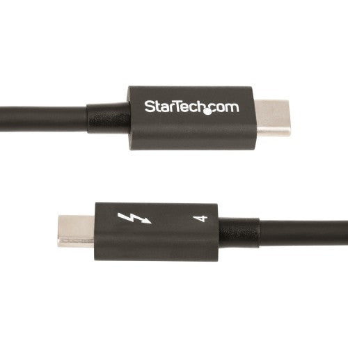 StarTech.com TBLT4MM1M Thunderbolt cable 39.4" (1 m) 40 Gbit/s Black
