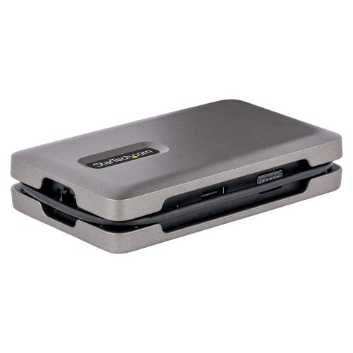 StarTech.com DKM31C3HVCPD laptop dock/port replicator Wired USB 3.2 Gen 2 (3.1 Gen 2) Type-C Gray