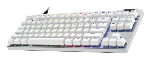 Logitech G PRO X TKL Rapid keyboard Gaming USB QWERTY English White