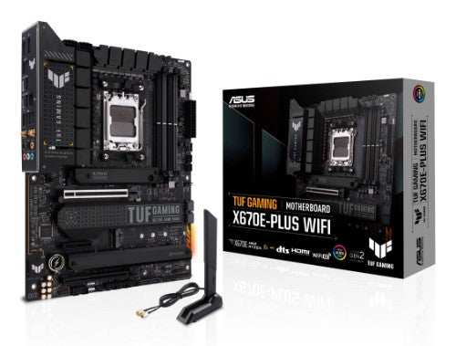 ASUS TUF GAMING X670E-PLUS WIFI AMD X670 Socket AM5 ATX