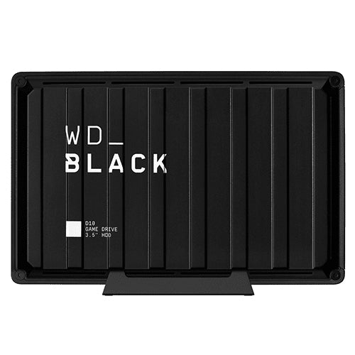 Western Digital Black D10 external hard drive 8 TB Black, White