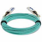 AddOn Networks AOC-Q-Q-100G-6M-AO InfiniBand/fibre optic cable 236.2" (6 m) QSFP28 Aqua color
