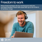 Poly Voyager 4310-M Microsoft Teams Certified USB-C Headset +BT700 dongle +Charging Stand