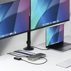 StarTech.com 208N-USB4-DOCK laptop dock/port replicator Wired Gray