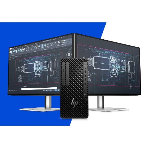 HP Z1 Tower G1i Desktop PC Wolf Pro Security Edition Intel Core Ultra 7 265 64 GB DDR5-SDRAM 1 TB SSD Windows 11 Pro Workstation AI Workstation, AI PC Black