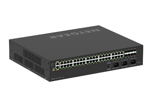 NETGEAR GSM4248UX Managed L2/L3/L4 Gigabit Ethernet (10/100/1000) Power over Ethernet (PoE) 2U Black