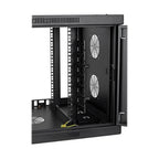 Tripp Lite SRW9UDPVRT rack cabinet 9U Wall mounted rack Black