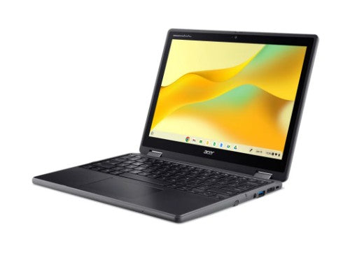 Acer Chromebook R857TN-P65H N250 12.2" Touchscreen WUXGA 8 GB LPDDR5x-SDRAM 64 GB Flash Wi-Fi 7 (802.11be) ChromeOS Black