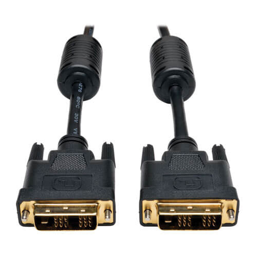 Tripp Lite P561-18N DVI cable 18.1" (0.46 m) DVI-D Black