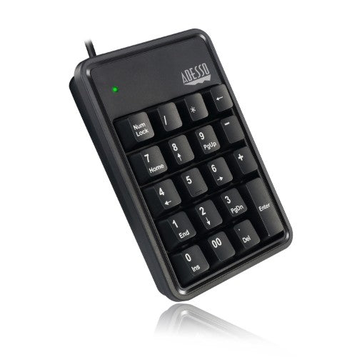 Adesso AKB-600HB numeric keypad Universal USB Black
