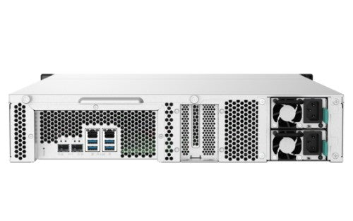 QNAP TS-1232PXU-RP NAS Rack (2U) Annapurna Labs Alpine AL-324 4 GB DDR4 0 TB QNAP Turbo System Black
