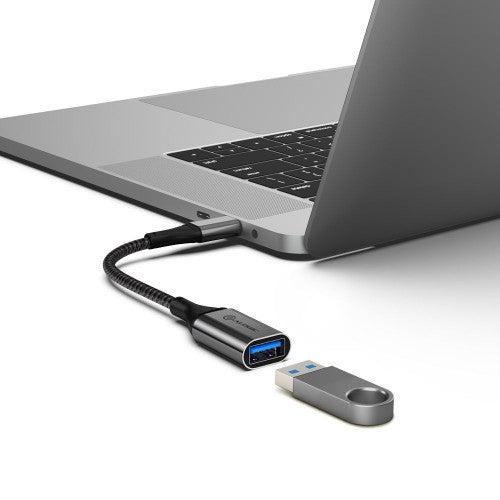 ALOGIC ULCAA-SGR USB cable USB 3.2 Gen 1 (3.1 Gen 1) 5.91" (0.15 m) USB C USB A Gray