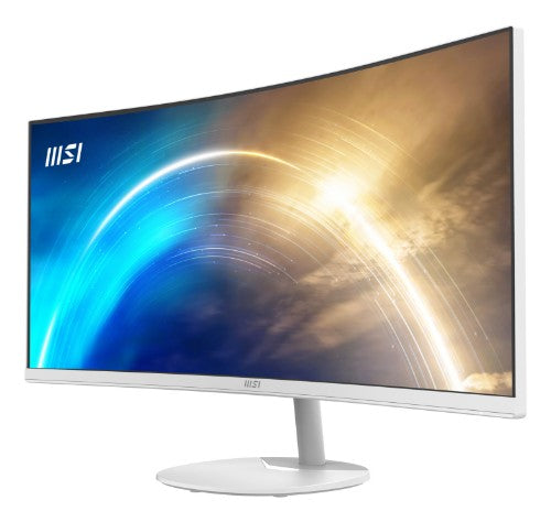 MSI Pro MP341CQW computer monitor 34" 3440 x 1440 pixels UltraWide Quad HD White