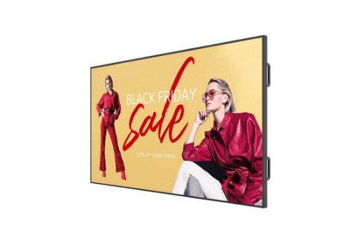 LG 110UM5K-B signage display Digital signage flat panel 110" LCD Wi-Fi 500 cd/m² 4K Ultra HD Black WebOS 16/7