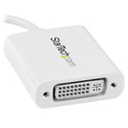 StarTech.com CDP2DVIW USB graphics adapter 1920 x 1200 pixels White
