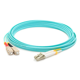 AddOn Networks 50m, SC - LC InfiniBand/fibre optic cable 1181.1" (30 m) Blue