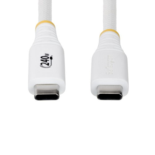 StarTech.com S2CEPR10FW-USB-CABLE USB cable USB 2.0 122" (3.1 m) USB C White
