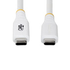 StarTech.com S2CEPR3FW-USB-CABLE USB cable USB 2.0 35.4" (0.9 m) USB C White