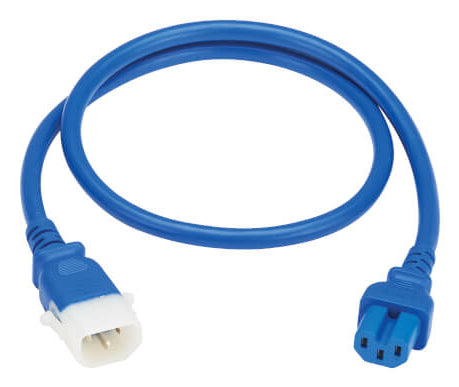 Eaton P018-E06-ABL-6 power cable Blue 70.9" (1.8 m) C14 coupler C15 coupler