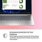 HP EliteBook 6 G1i AI PC Wolf Pro Security Edition Intel Core Ultra 7 265U Laptop 14" WUXGA 16 GB DDR5-SDRAM 512 GB SSD Wi-Fi 7 (802.11be) Windows 11 Pro Silver